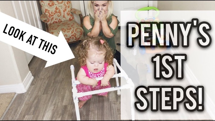 PENNY'S FIRST STEPS by Mini Mama -DIY Little Person Walker