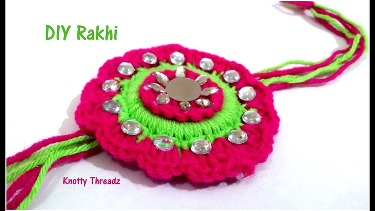 Raksha Bandhan Special | Making of DIY Rakhi | Tutorial | www.knottythreadz.com