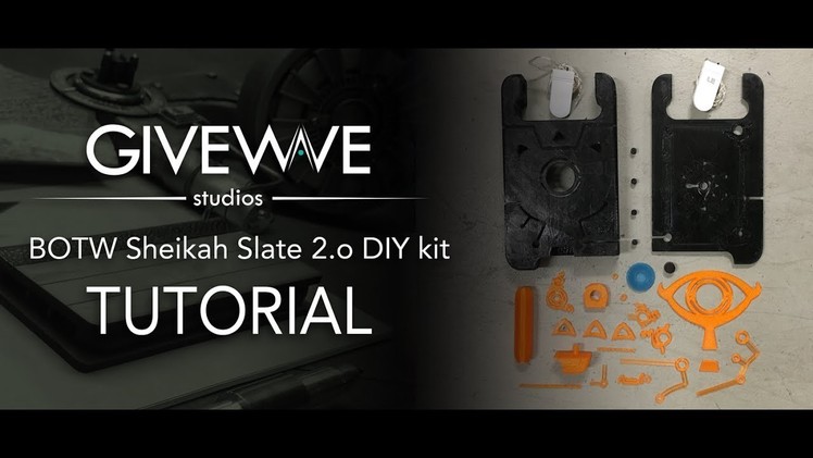 Sheikah Slate 2.o DIY kit TUTORIAL