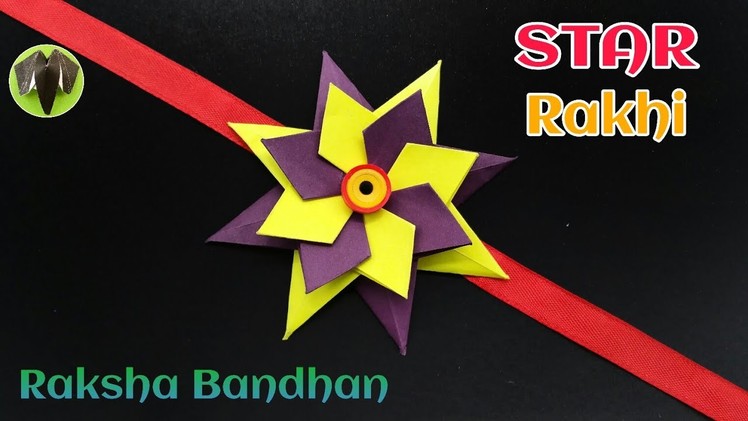 Star Rakhi for Raksha Bandhan (Design - 24) - राखी | DIY | Handmade | Tutorial | Origami - 766