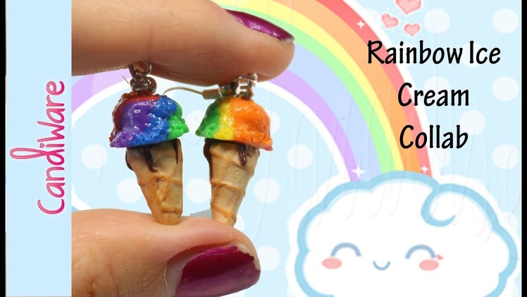 Tutorial: DIY Ice Cream Rainbow Collab - FIMO, Polymer Clay