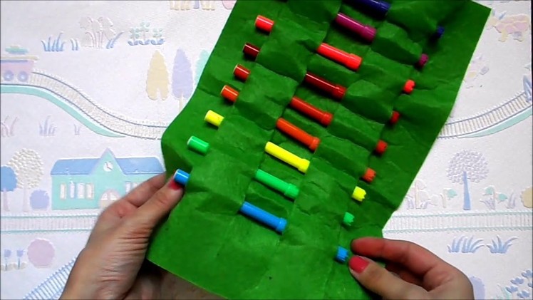 TUTORIAL: DIY Roll up pencil case | NO SEW | Back to school supplies | Maison Zizou