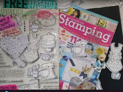 UK Craft MAGAZINES -Creative Stamping Issue 45