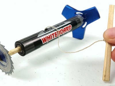 Whiteboard marker and Fidget Spinner Mini Dremel - DIY tutorial