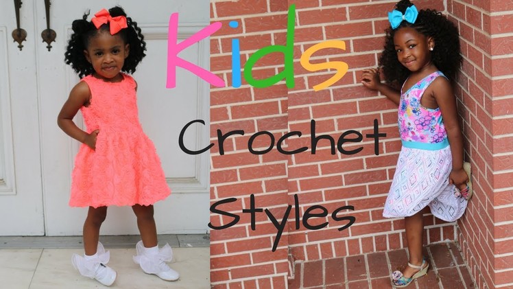 Cheap Hair Diary | Kids Crochet Styles + Feed Ins | JaundraTenice
