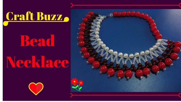 Craft Buzz - Beaded Necklace Video Tutorial - How To Make Beaded Jewelry-DIY Project