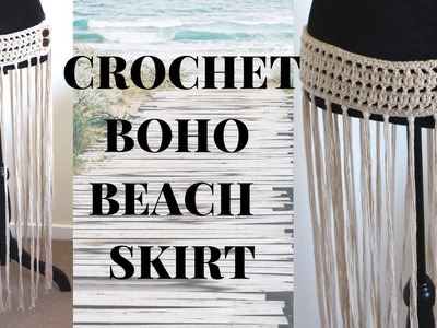 Crochet Boho Beach Skirt - Crochet Beach Skirt