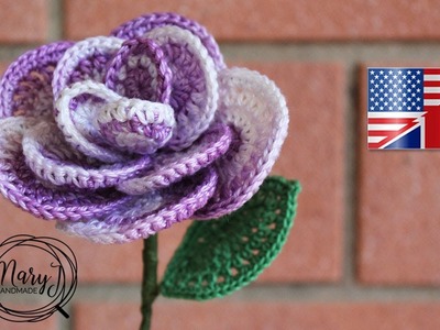 Crochet Flower | Favor | Rose | MARYJ HANDMADE