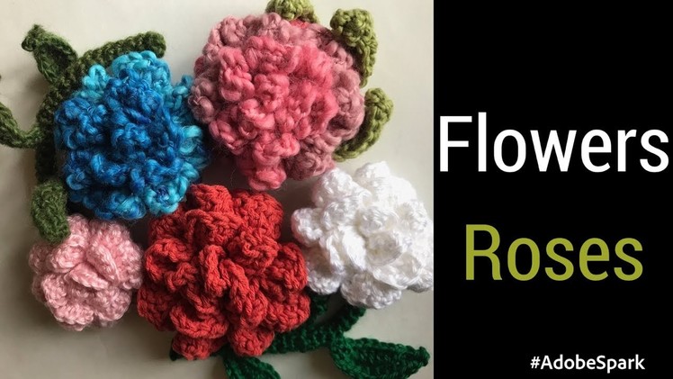Crochet Flower - How to Make a Crochet Rose