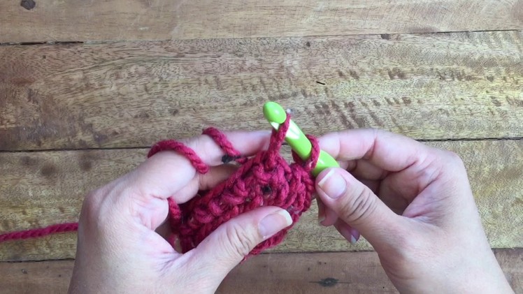 Crochet Knit Stitch (Waistcoat) Tutorial