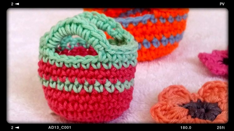 Crochet mini bag????????????????