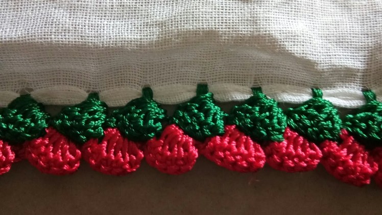 Crochet slanting arch kuchu tutorial