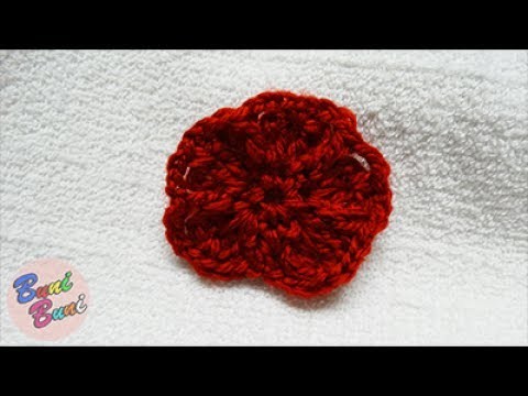 CROSETAT - Floare de muscata (Crochet flower)