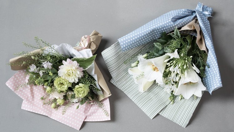 DIY : How to arrange a bouquet of flowers by Søstrene Grene