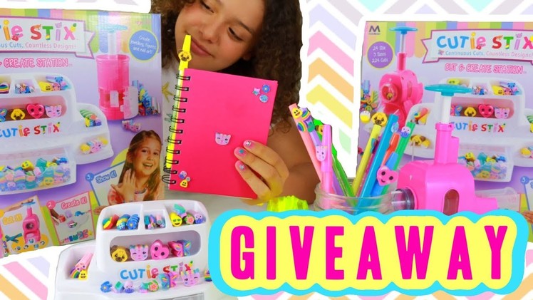 DIY Stationery Cutie Stix Crafts  | Ambi C Giveaway, How to & Unboxing