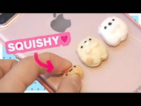 [English subs] DIY Sumikkogurashi squishy iPhone Case | Moni moni animals