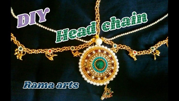 Head chain. papida chain - How to make this head chain | jewellery tutorials