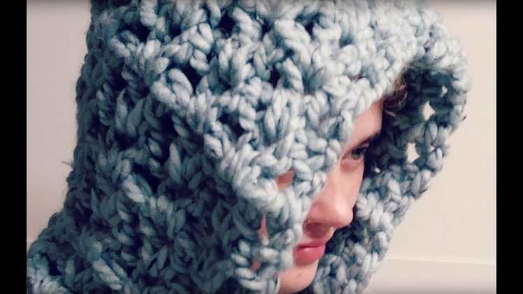 Hooded Scarf Crochet Tutorial