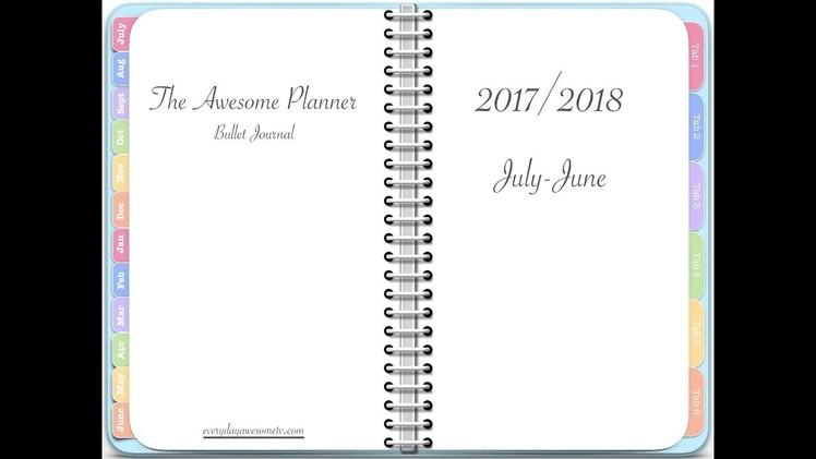 How I use My Digital iPad Planner with GoodNotes - The Awesome Planner
