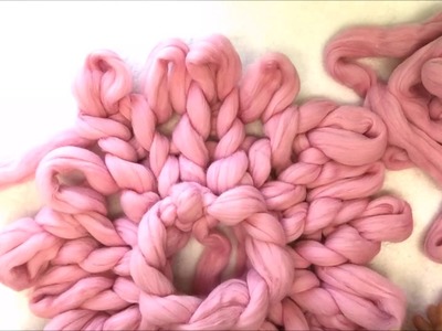 How to Arm.Hand knit a Stole.Shrug.Bolero with NO needles. BeCozi.net