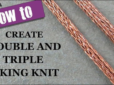 How to Create Double and Triple Viking Knit