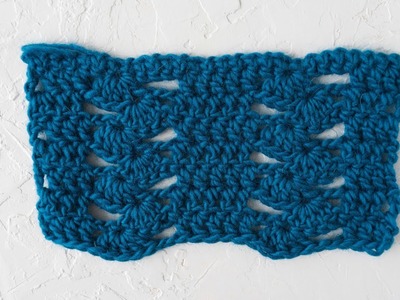 How to Crochet a Lacy Baby Blanket Stitch