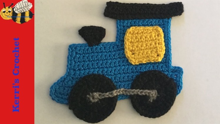 How to crochet a train engine (Train series Part 1)