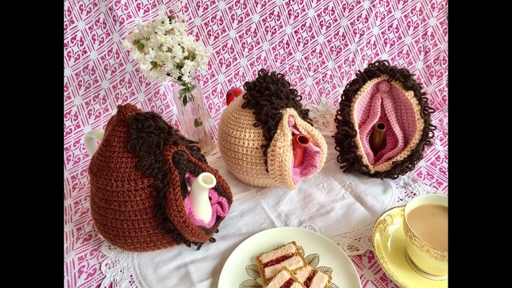 How to Crochet a Vulva Tea Cosie