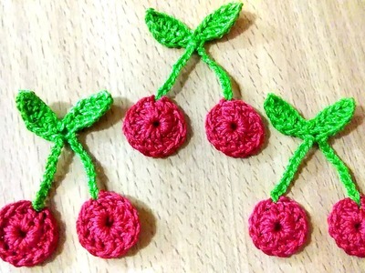 How to Crochet Cherry Fruit