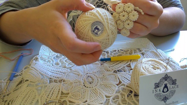 How to do Romanian Point Lace Cords