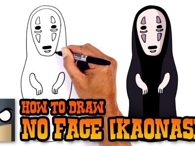 How to Draw No Face (Kaonashi) | Spirited Away