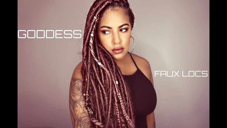 HOW TO: EASY GODDESS FAUX LOCS FOR SHORT HAIR!- 3 DIFFERENT TECHNIQUES | MISCHA