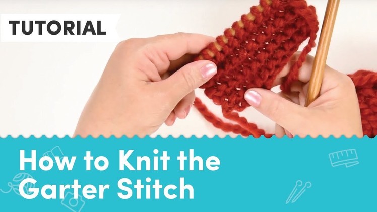 How to Knit Garter Stitch