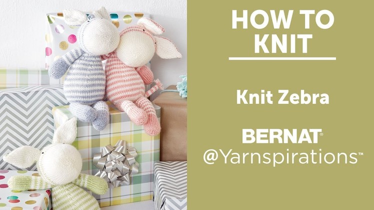 How to Knit: Knit Zebra