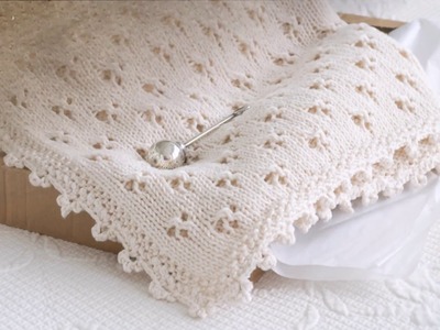 How to Knit the Cloverleaf Eyelet Stitch
