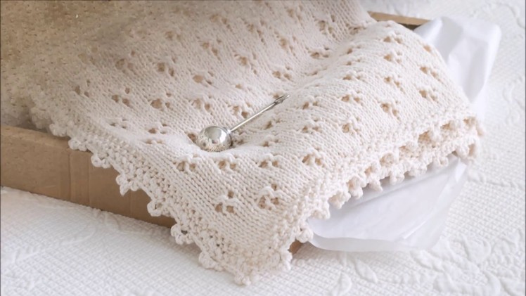 How to Knit the Cloverleaf Eyelet Stitch