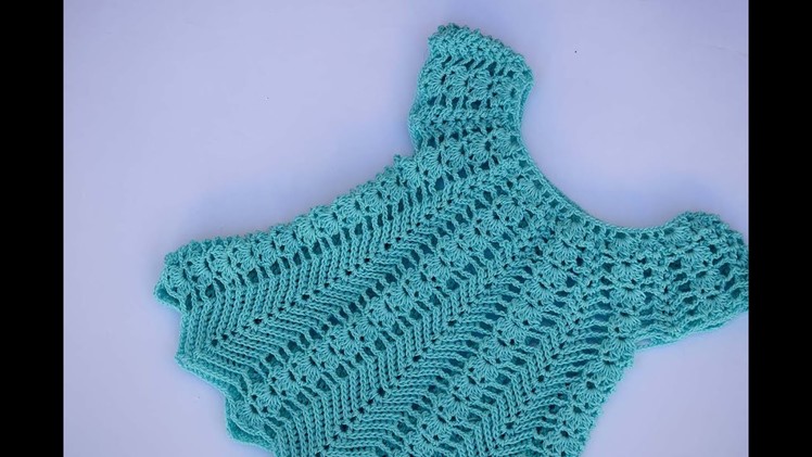 How to make a crochet dress for girl