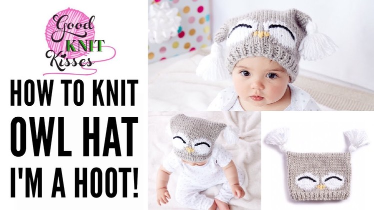How to Make a Knit Owl Hat