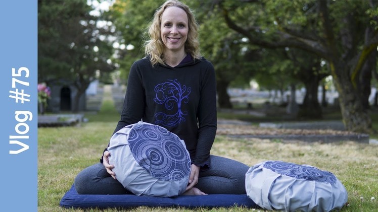 How to Make a Meditation Cushion Cover DIY