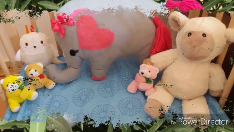How To Make A Pillow Elephant - DIY Home Tutrial مخدة فيل