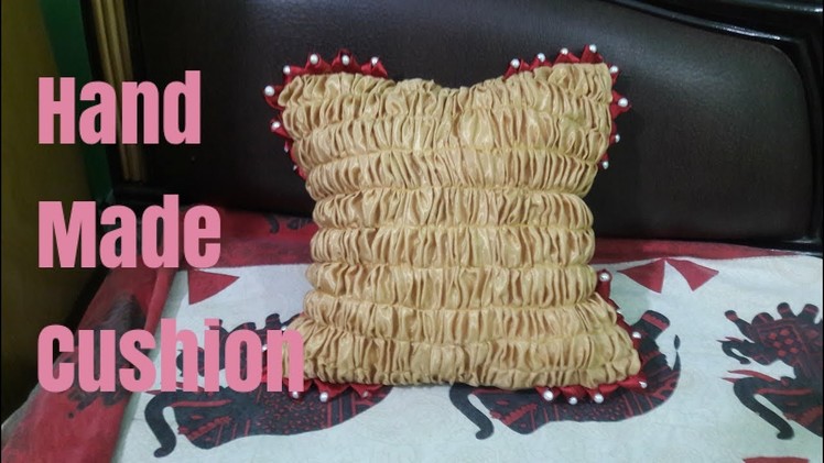 How to Make beads cushion cover at home