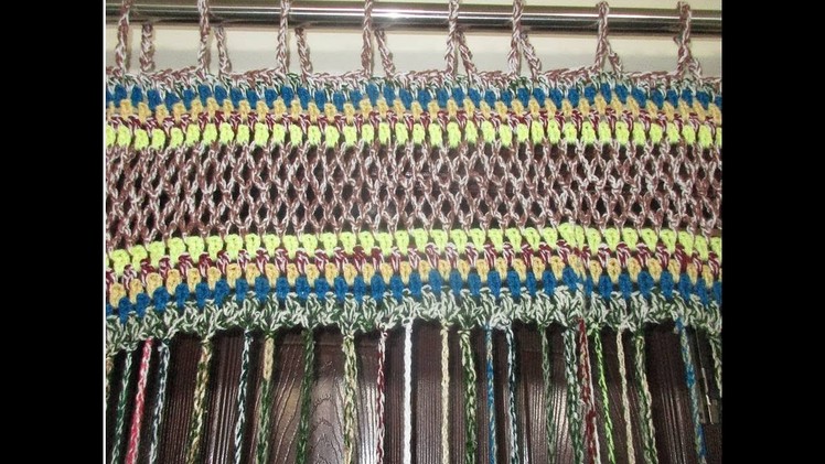 How to make crochet Curtain [Hindi]