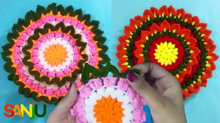 How to make crochet thali posh