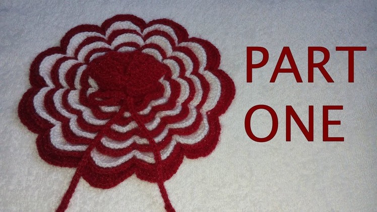 How to make flower shaped crochet dress of Bal Gopal. Kanha Ji - Part 1.2