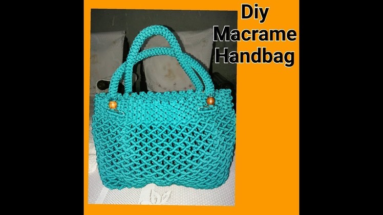 How to make macrame handbag # design 4