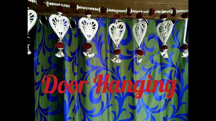 How to make pum pum door hanging.  Very simple design