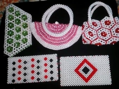 How to Make Putir Bag. Beads Bag.Putir Purse. পুতির ব্যাগ তৈরি