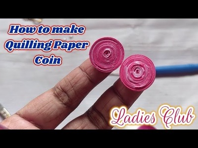 How to make Quilling Paper Coil I DIY I Quilling paper art I Quilling Tutorial