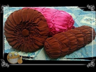 How to make round pillow cover in hindi