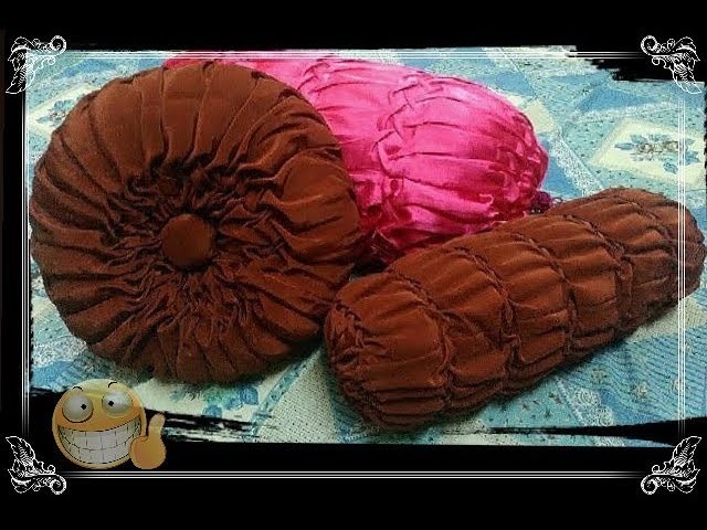 How To Make Round Pillow Cover In Hindi, Round Pillow In Hindi